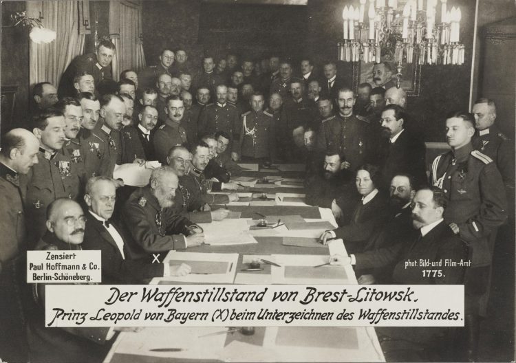 Mehr über den Artikel erfahren Der Vertrag von Brest 1918 und das Problem der europäischen Sicherheit heute