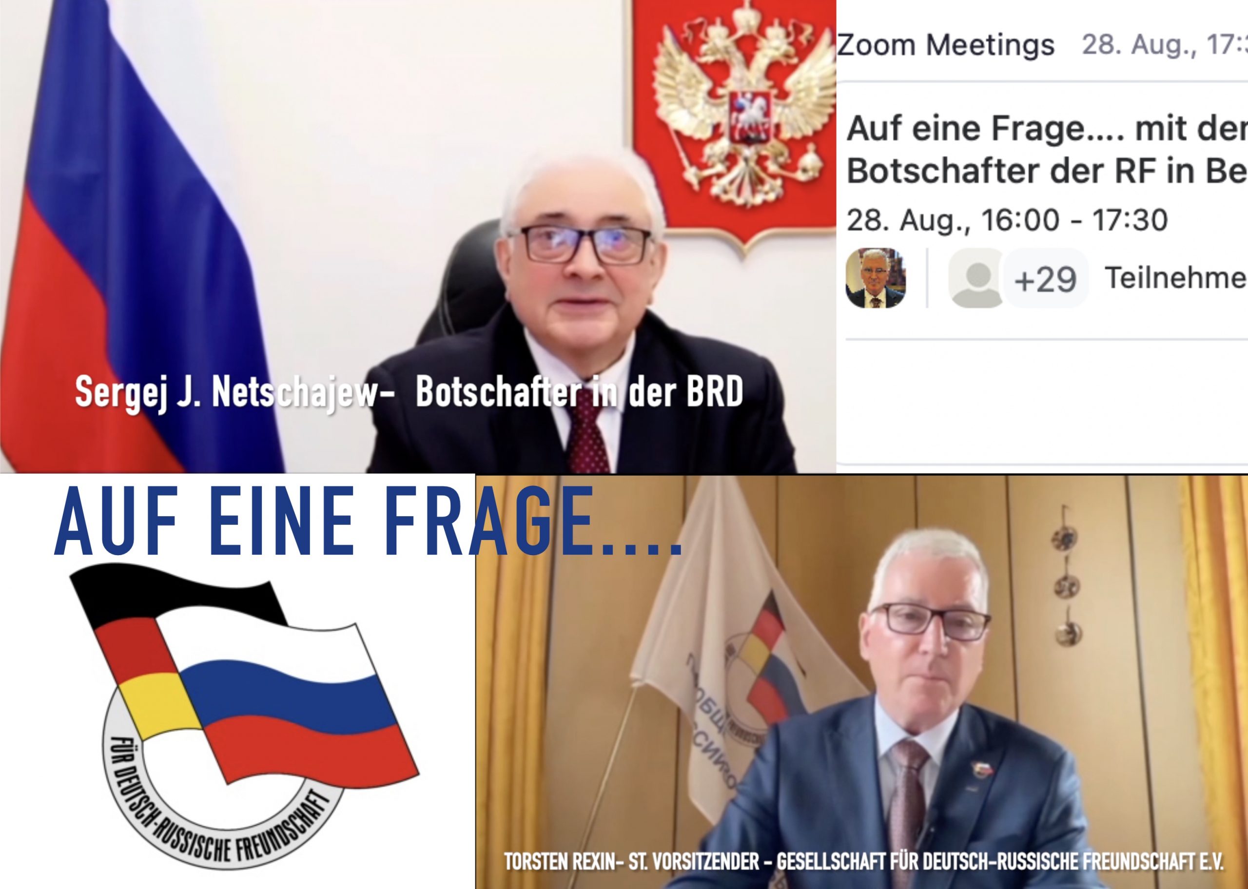 Du betrachtest gerade Der Botschafter hört uns zu