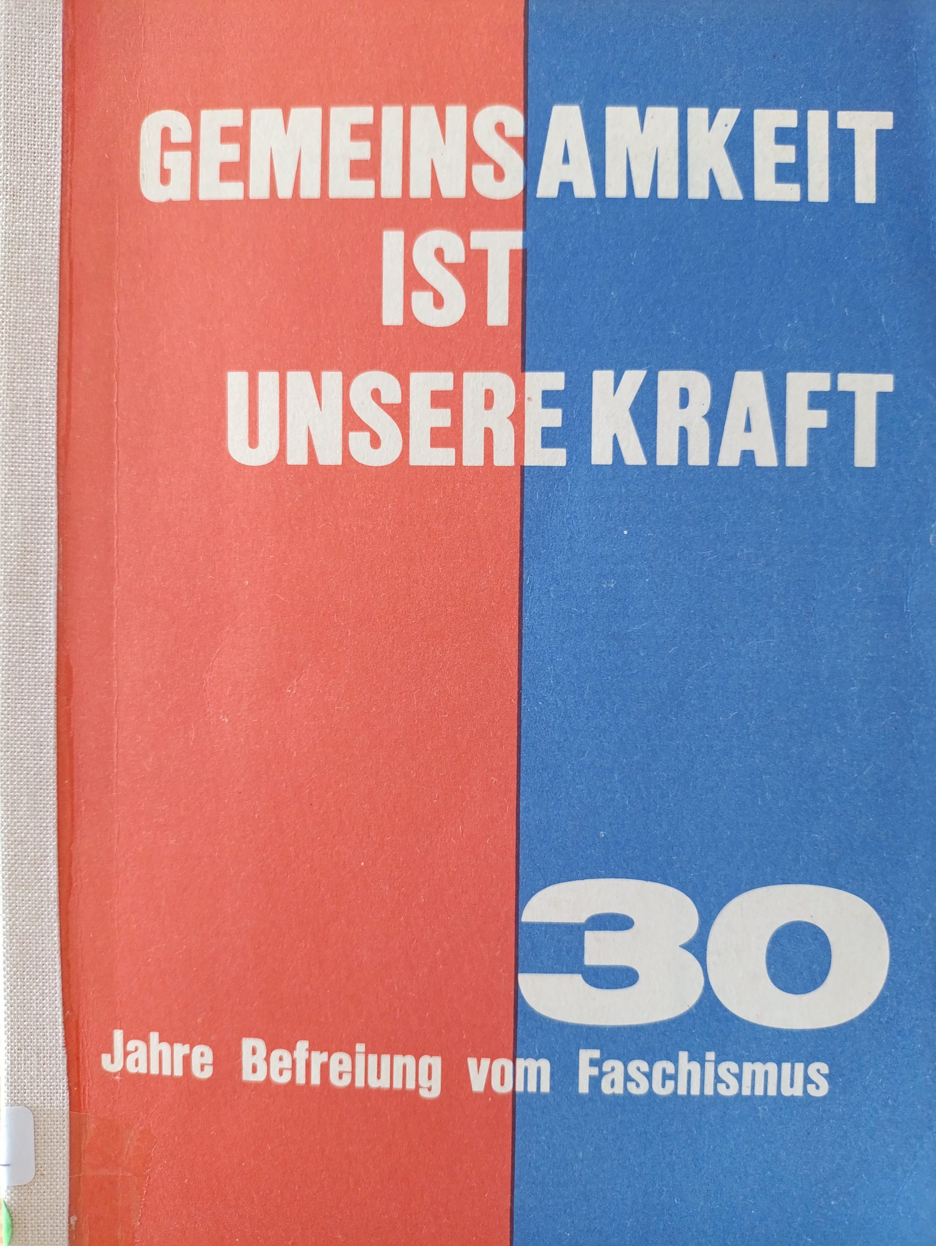 Gemeinsamkeit Ist Unsere Kraft
