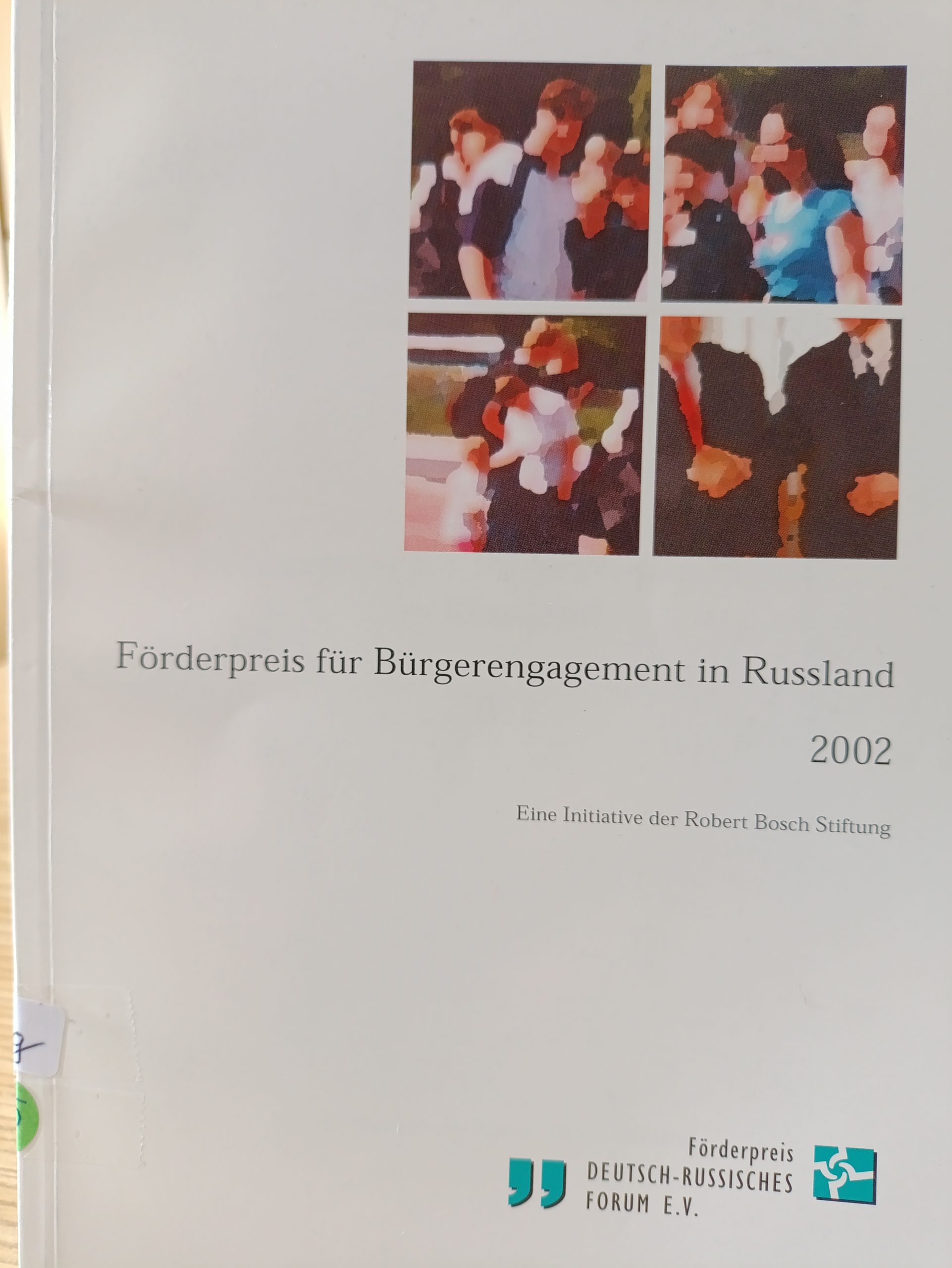 Förderpreis Für Bürgerengagement In Russland