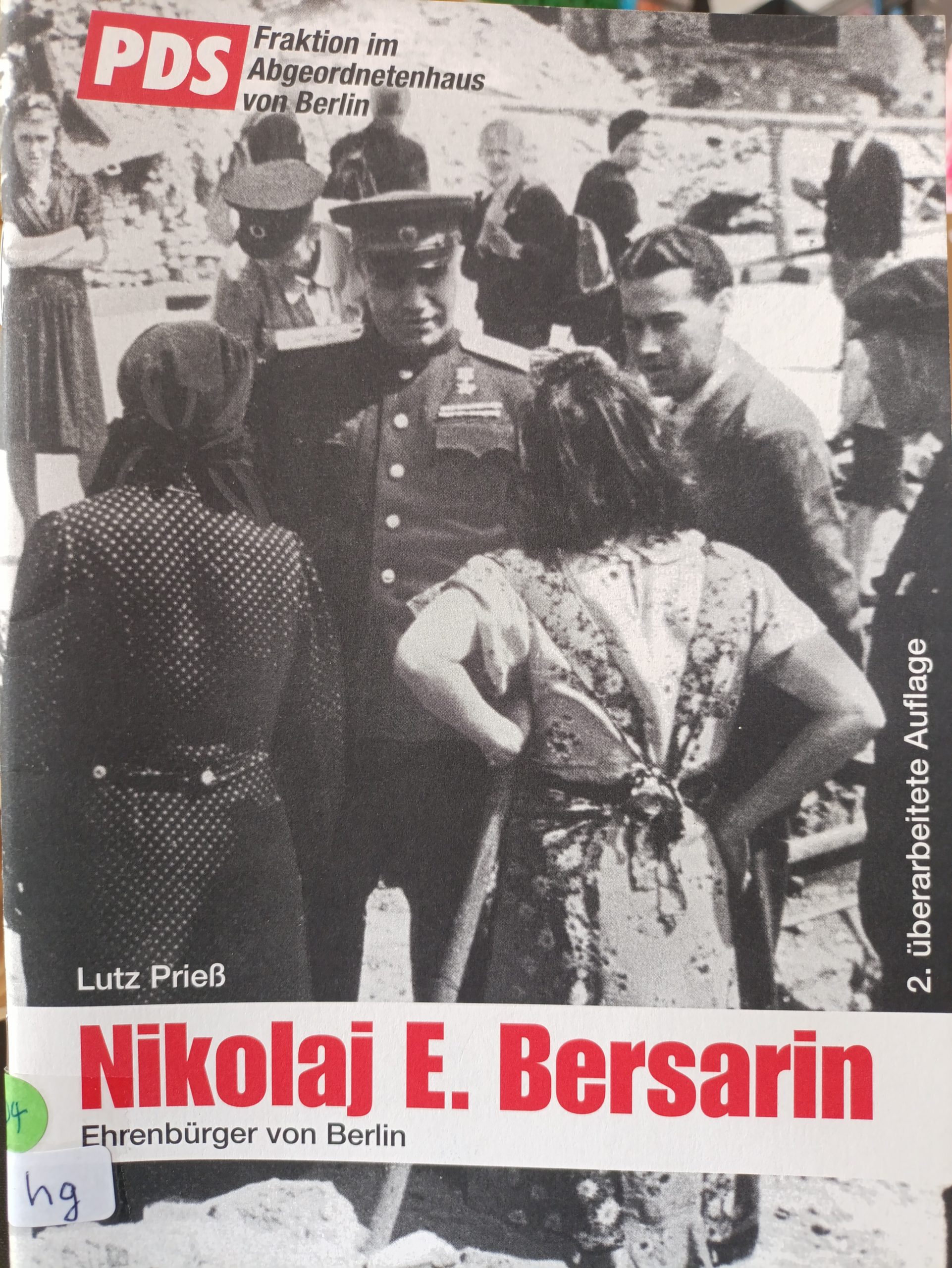 Nikolaj Bersarin, Ehrenbürger Von Berlin