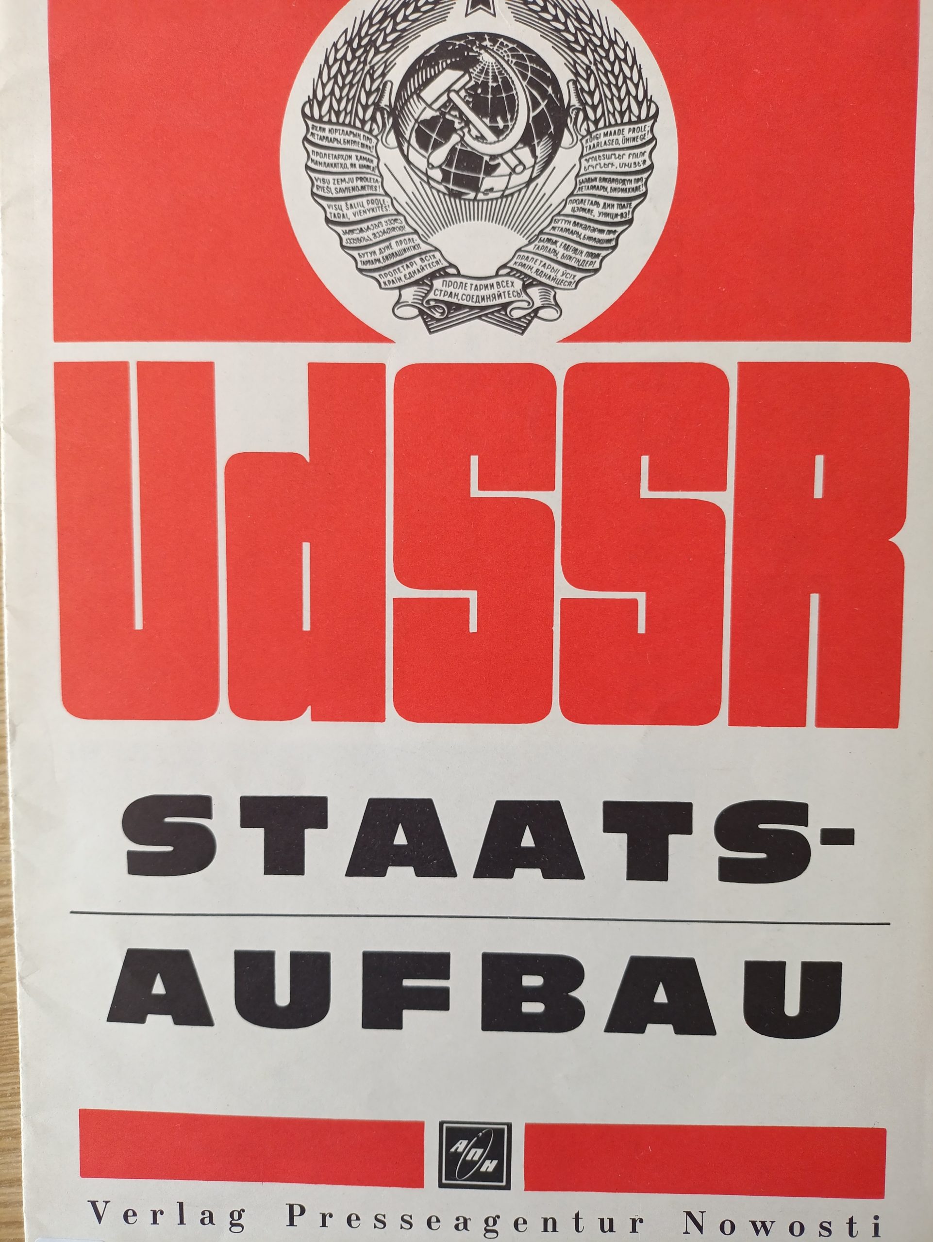 UdSSR Staatsaufbau