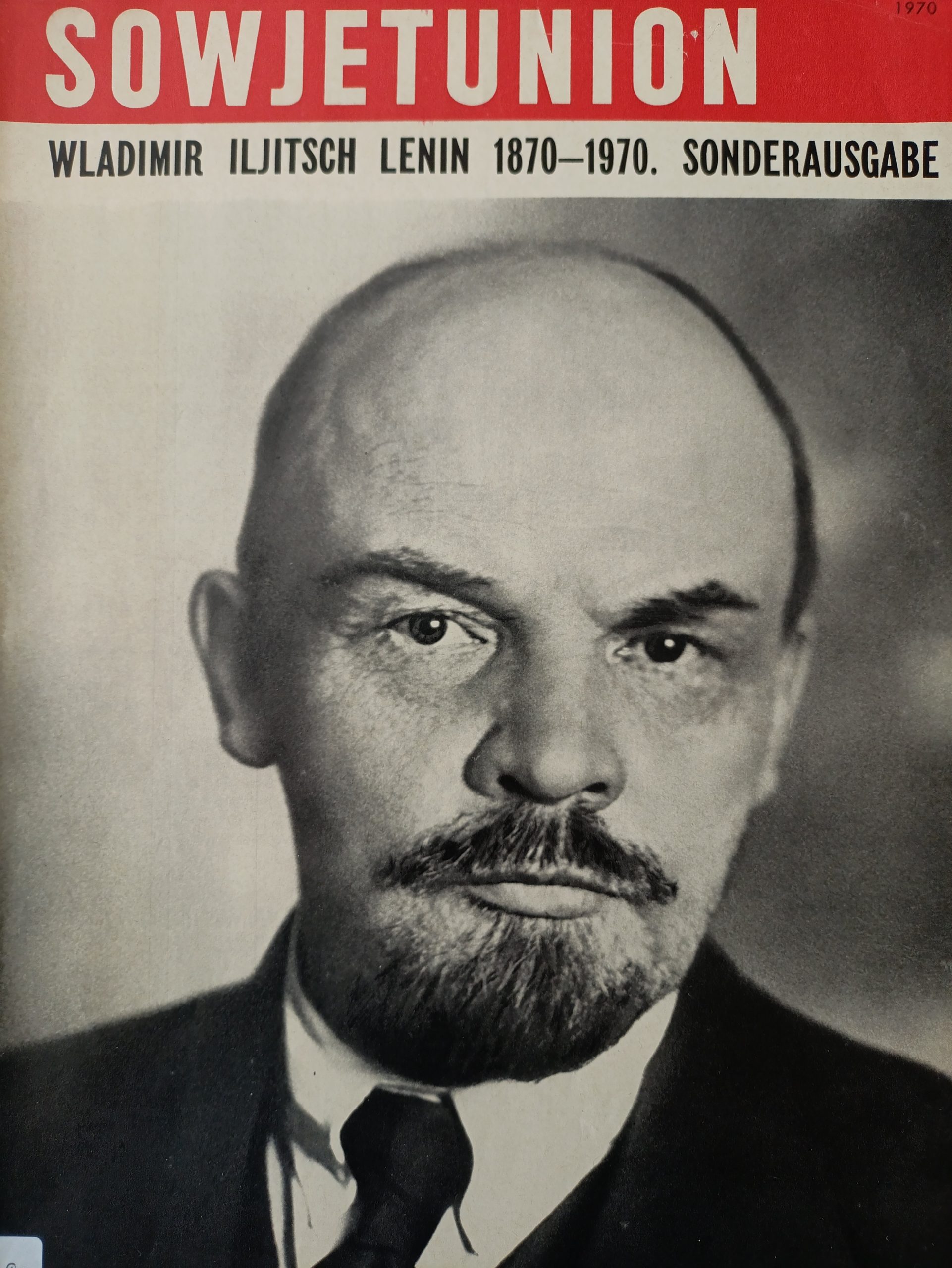 Sowjetunion,  Sonderausgabe W.I. Lenin 1870 - 1970