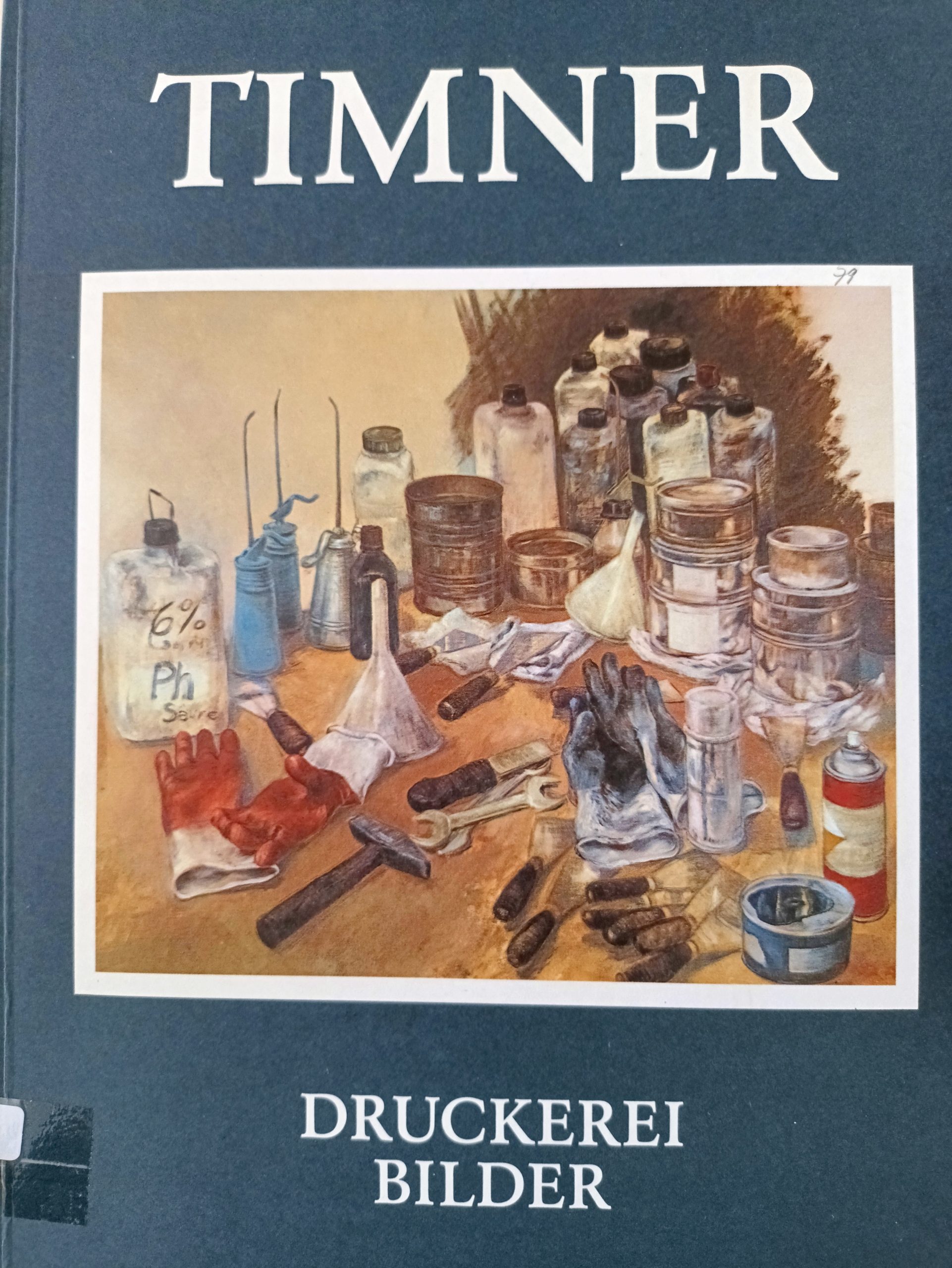 Carl Timner, Druckereibilder