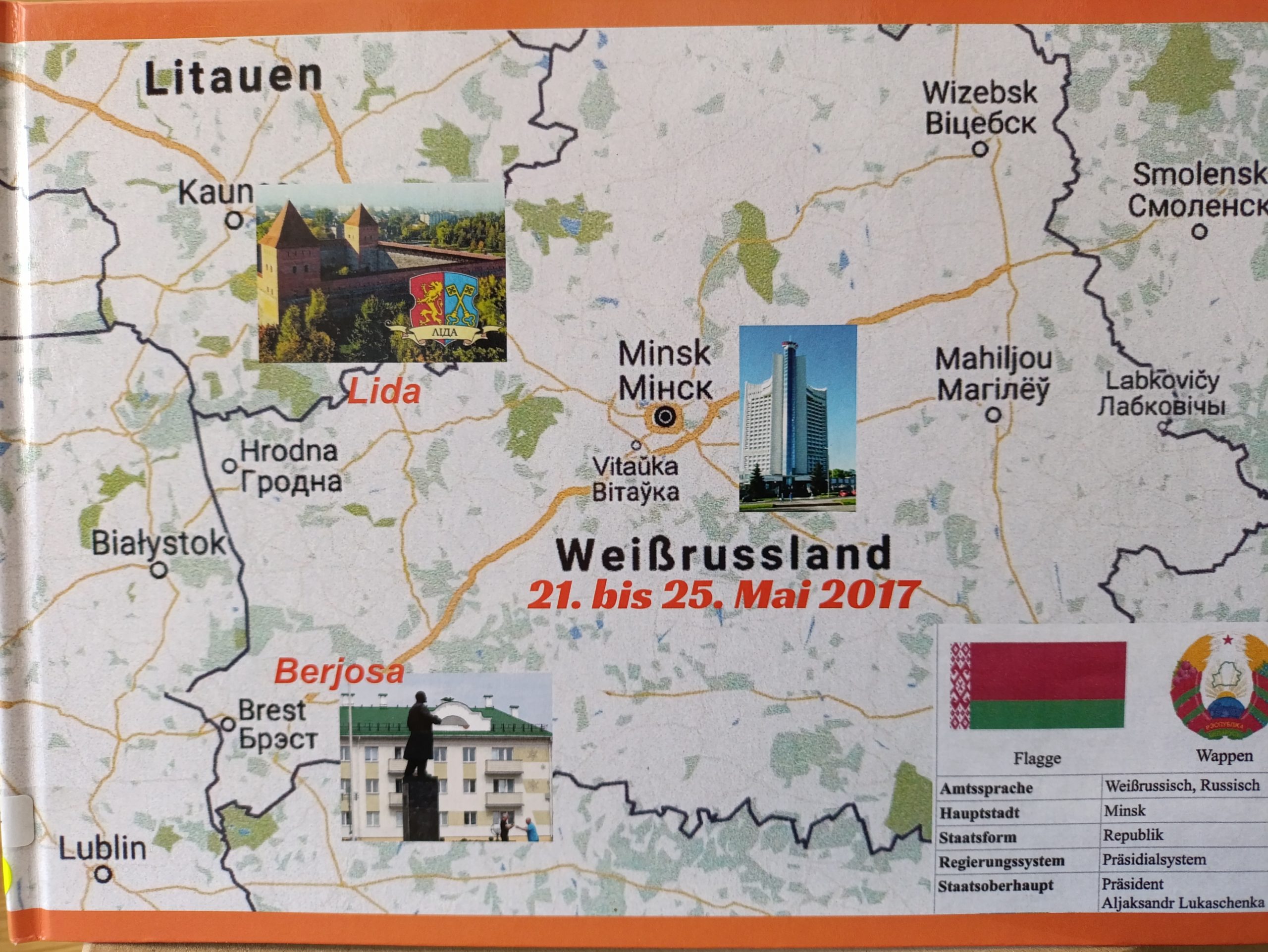 Weißrussland, 21.- 25.05.2017