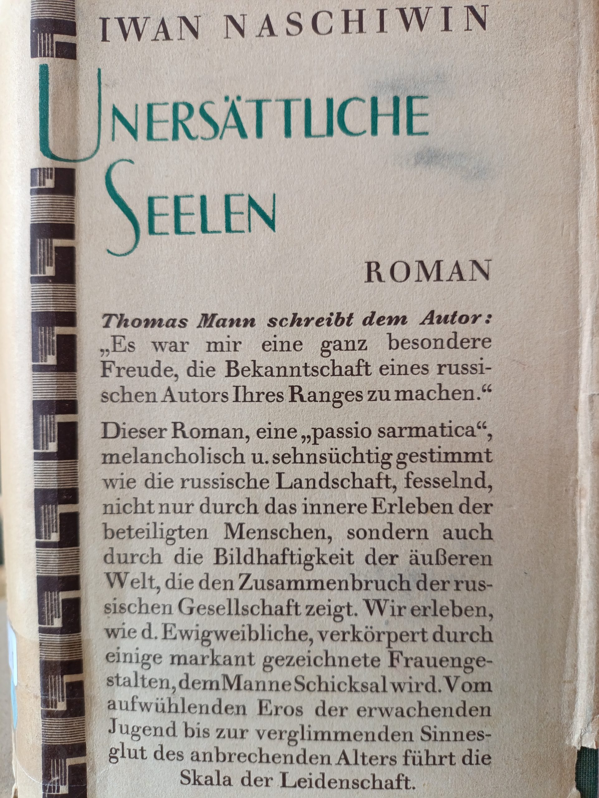 Unersättliche Seelen